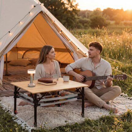 Bamboo Camping Table - Image 2