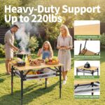 Bamboo Camping Table - Image 6
