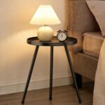 Black Metal Side Table - Image 2