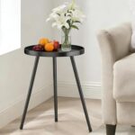 Black Metal Side Table - Image 4