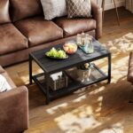 Black Outdoor Coffee Table - Image 2