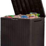 Brown Outdoor Storage Box