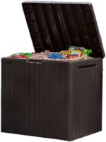 Brown Outdoor Storage Box