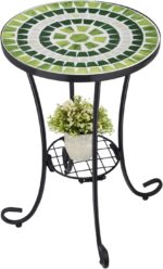 Ceramic Mosaic Side Table - Image 10