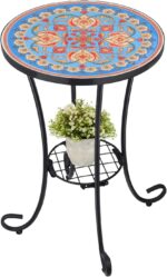 Ceramic Mosaic Side Table - Image 13