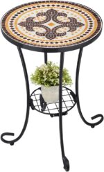 Ceramic Mosaic Side Table - Image 14