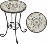 Ceramic Mosaic Side Table