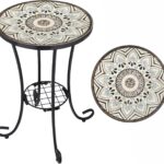 Ceramic Mosaic Side Table