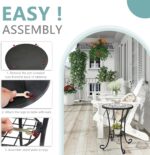 Ceramic Mosaic Side Table - Image 4