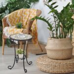 Ceramic Mosaic Side Table - Image 8
