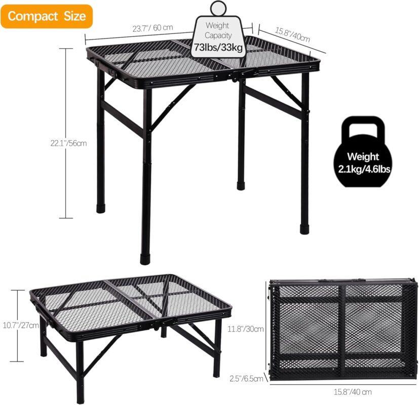 Metal Folding Table - Image 2