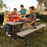 Outdoor Folding Picnic Table - Image 6