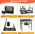Portable Folding Grill Table - Image 5