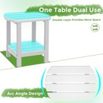 Square Outdoor Side Table - Image 6