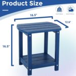 Square Outdoor Side Table - Image 3